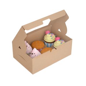 Window Dessert Packaging Box